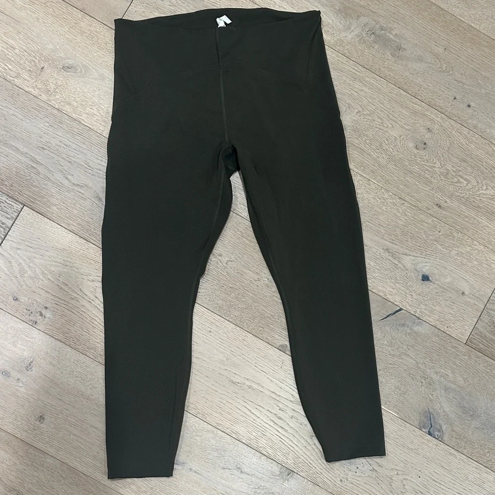 Lululemon Athletica Olive Leggings - Picture 1 of 5